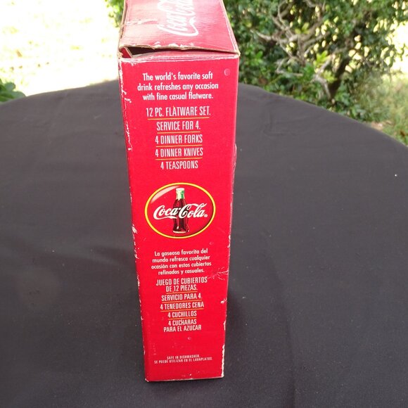 Vintage Coca-Cola 12 Pc Flatware Set Never Used - Picture 5 of 7